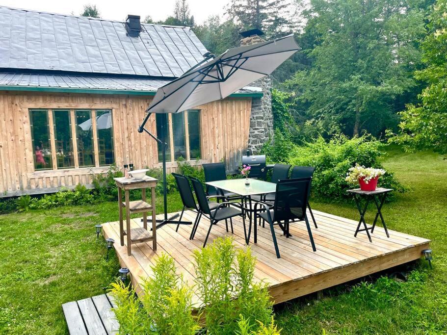 Chalets Nabu La Sacacomie - Riviere - Billard Saint-Alexis-des-Monts Zewnętrze zdjęcie