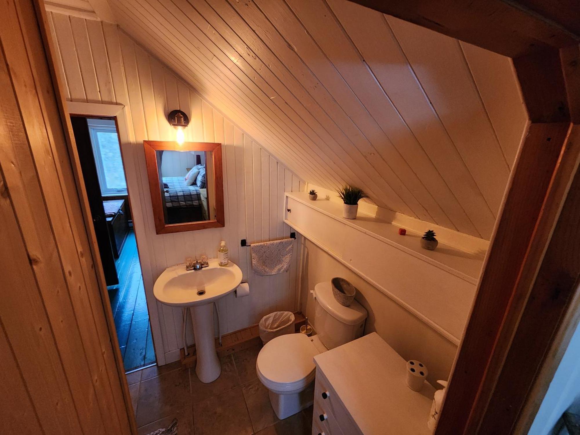 Chalets Nabu La Sacacomie - Riviere - Billard Saint-Alexis-des-Monts Zewnętrze zdjęcie