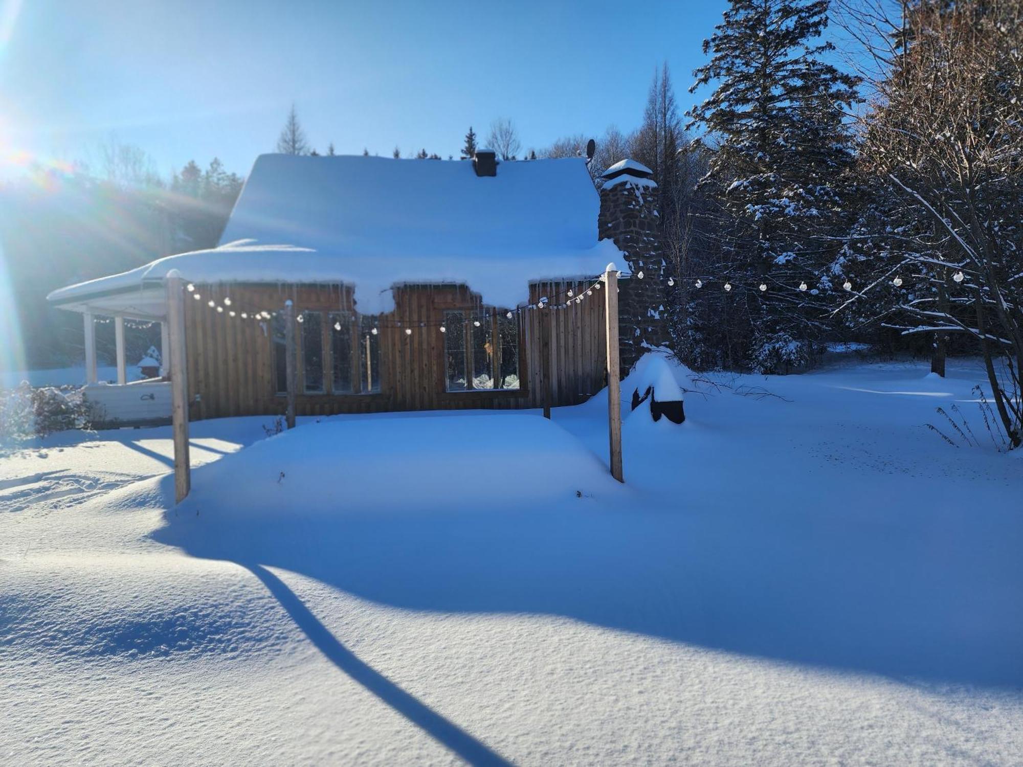 Chalets Nabu La Sacacomie - Riviere - Billard Saint-Alexis-des-Monts Zewnętrze zdjęcie