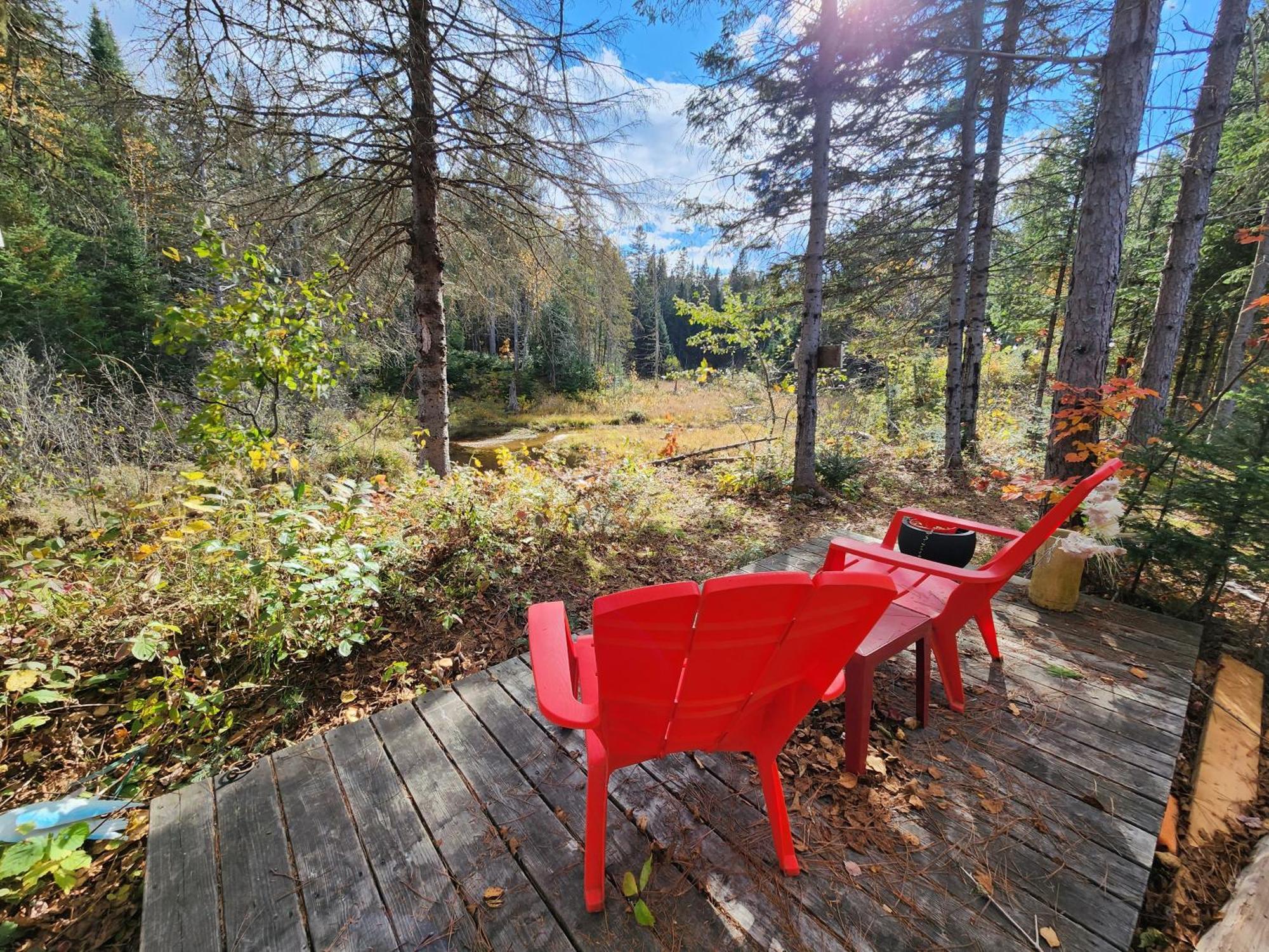 Chalets Nabu La Sacacomie - Riviere - Billard Saint-Alexis-des-Monts Zewnętrze zdjęcie